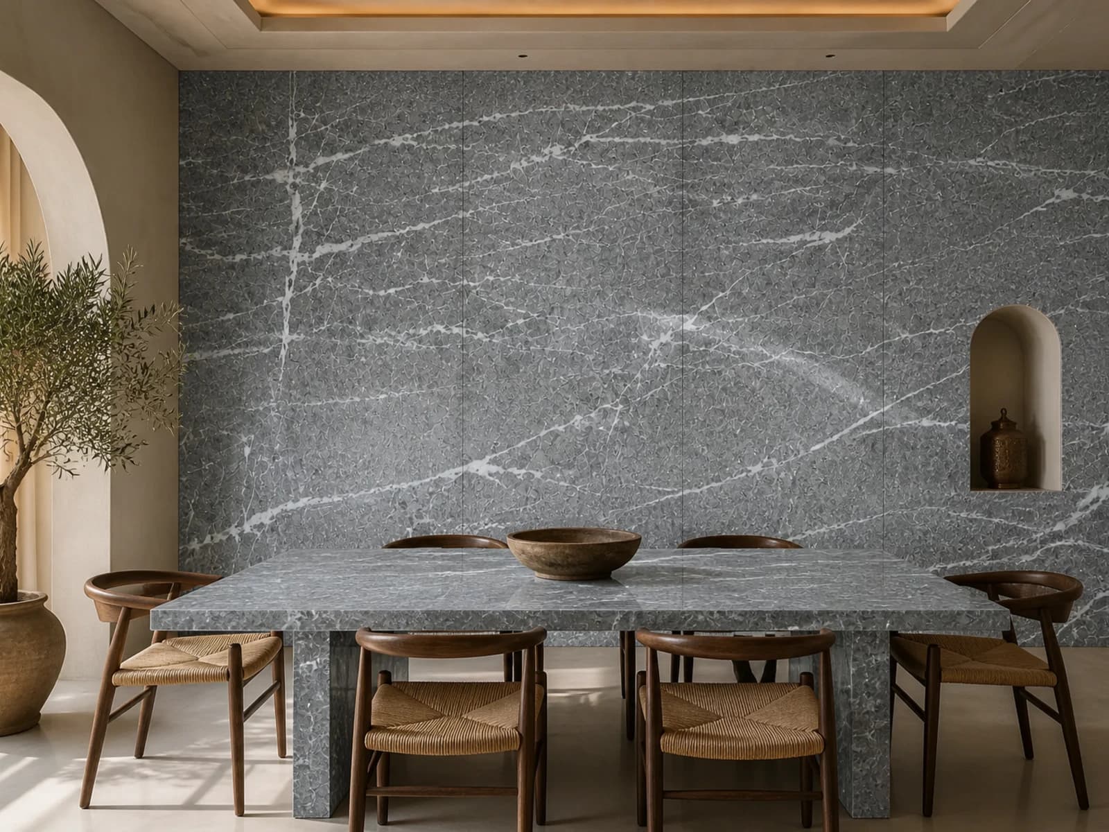 Limane Grey-Lido used in an architectural application